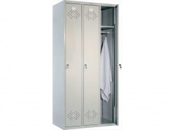 Шкаф металлический для одежды 3-х секц.  850*500*1830 мм