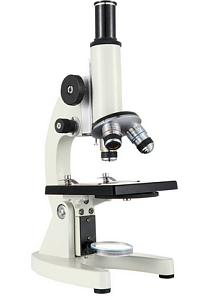 Микроскоп с подсветкой XSP-01, деревянный кейс