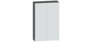 Шкаф металлический для химических реактивов 800*470*1780 мм металл (Серый)
