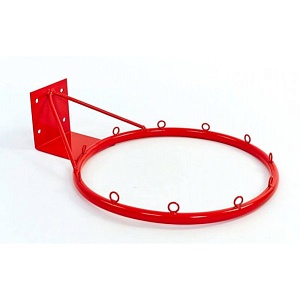 Кольцо для баскетбольного щита металл (Красный)
