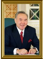 Портрет Президента Республики Казахстан в рамке 297*420 мм