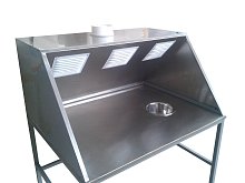 Стол (шкаф) вытяжной металлический 800*600*1800 мм
