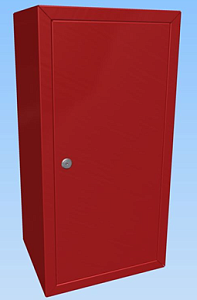 Шкаф для одного огнетушителя 300*250*600 мм