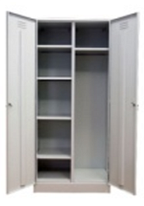 Шкаф металлический для одежды (с замком) 600*500*1800 мм