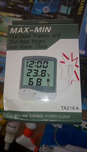 Гигрометр-термометр to218a