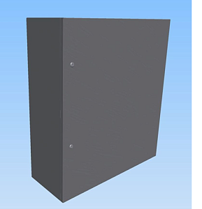 Шкаф металлический  800*300*900 мм металл (Серый)