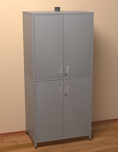 Шкаф металлический для хранения реактивов 800*600*2400 мм