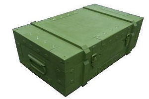 Ящик для боеприпасов  500*400*400 мм Дерево/Фанера (Зеленый)