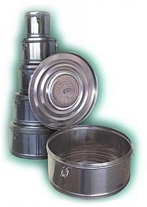 Коробка стерилизационная круглая с фильтром КСКФ-12