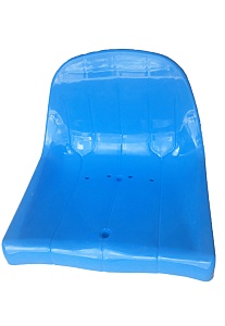Сиденье пластиковое для стадионов 458*351*319 мм пластик (Голубой)