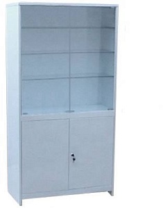 Шкаф медицинский 2-х створчатый для медикаментов 1000*540*1850 мм