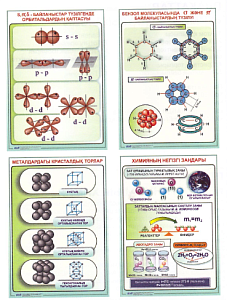 Плакаты " Химия. 8-9 сынып " (ф.А1, 28 шт., на каз.яз.)