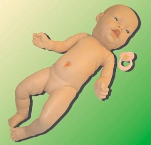Кукла для педиатрии, отработки навыков обработки пуповины