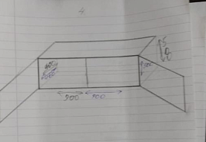 Шкаф на балкон 900*400*500 мм ЛДСП (Анкор)