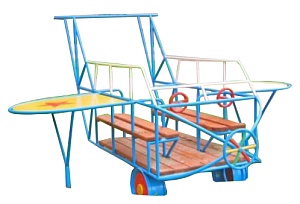 Детский игровой комплекс "Самолет" 3000*2900*1400 мм