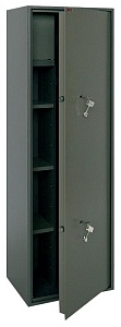 Шкаф- сейф металлический для хранения щелочей, кислот, химикатов 400*360*1300 мм